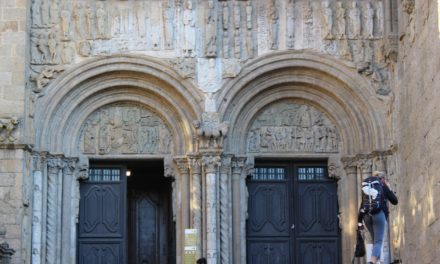The Cathedral of Santiago: The porch of Platerías