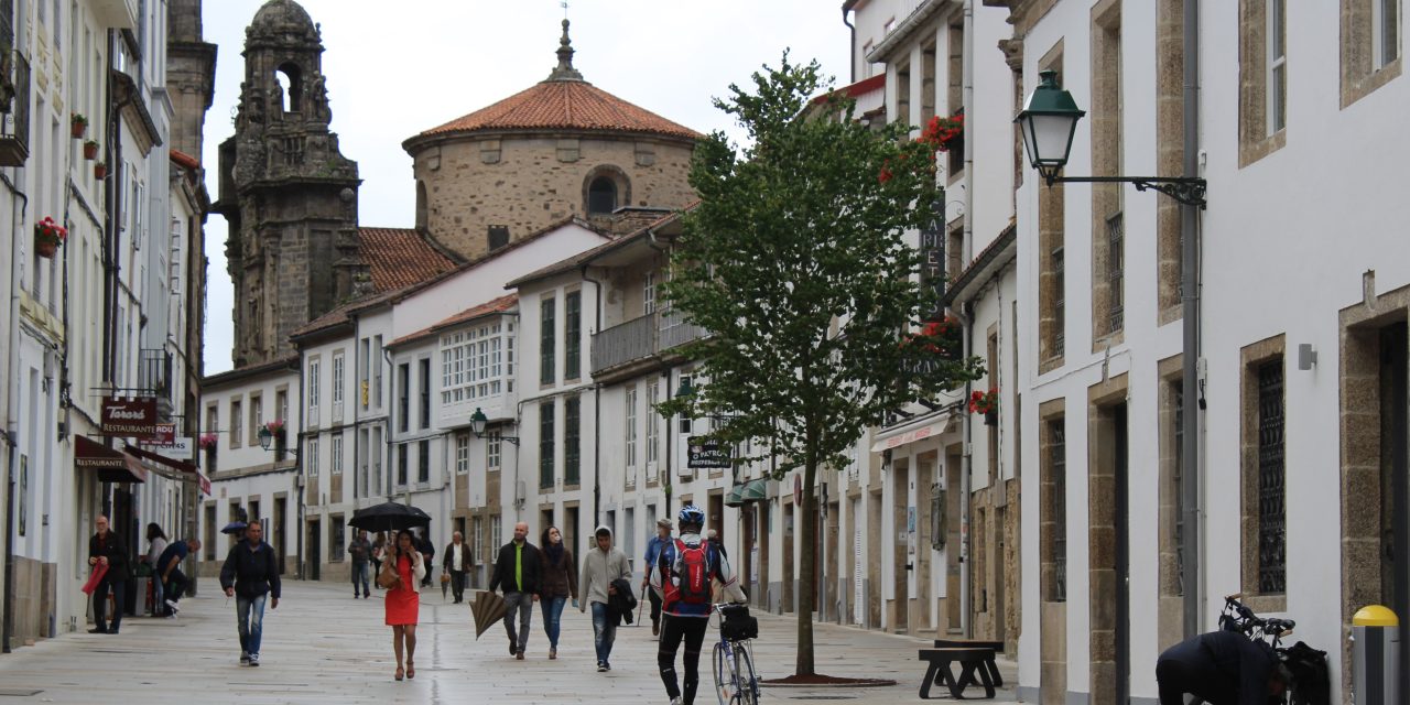 En enero llegan menos peregrinos que en cualquier otro mes… aun así cada día más de 40 cogen la Compostela!