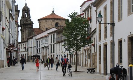 En enero llegan menos peregrinos que en cualquier otro mes… aun así cada día más de 40 cogen la Compostela!