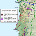 The Portuguese Way: Itineraries, distances, stages