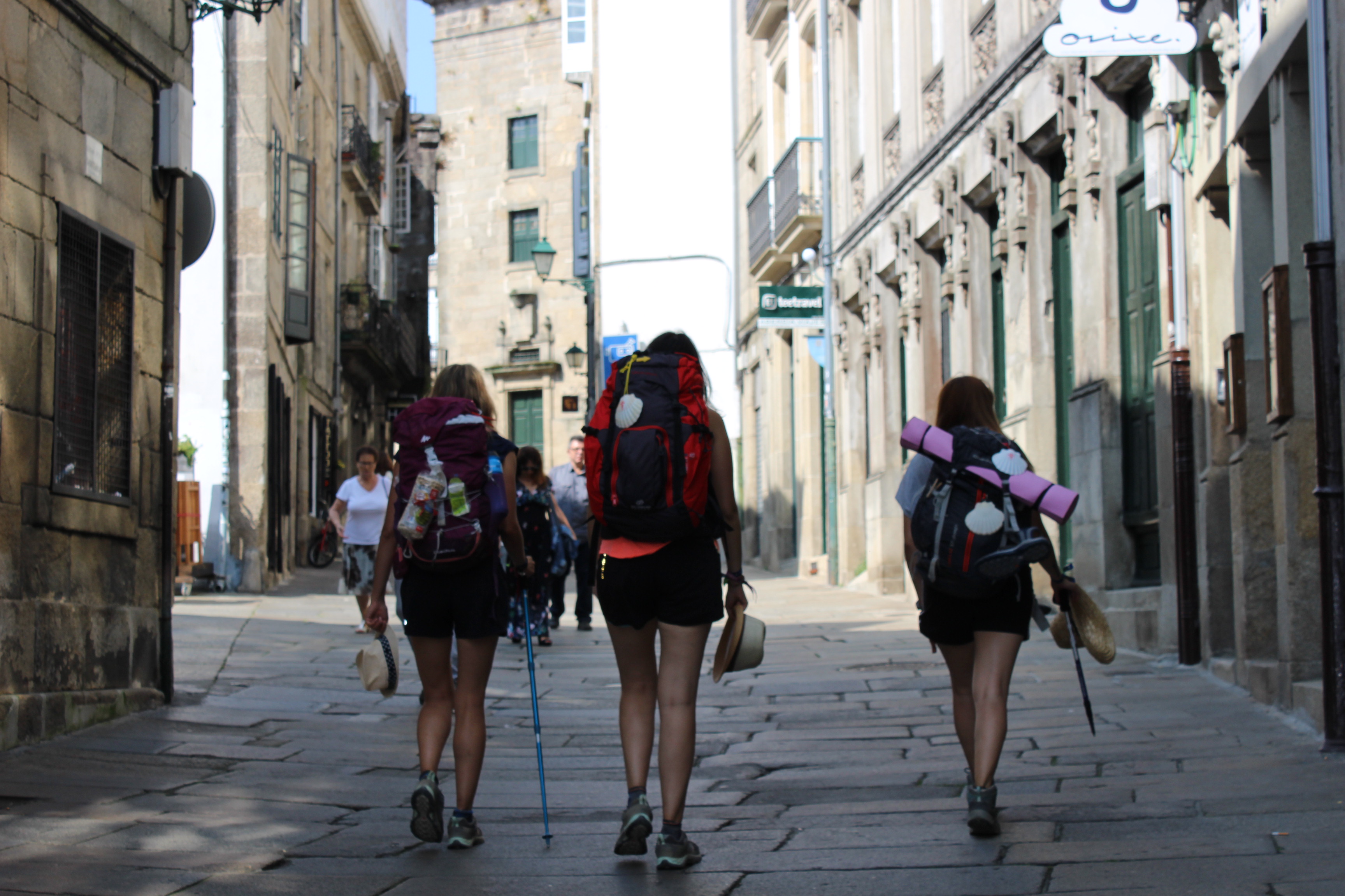 April 2019: 31,721 pilgrims took the Compostela in an April with more women than men and 64% foreigners!