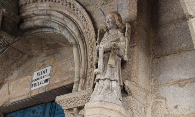 The church of Santa María Salomé, the mother of Santiago