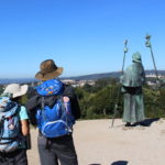 The Monte do Gozo and the pilgrims