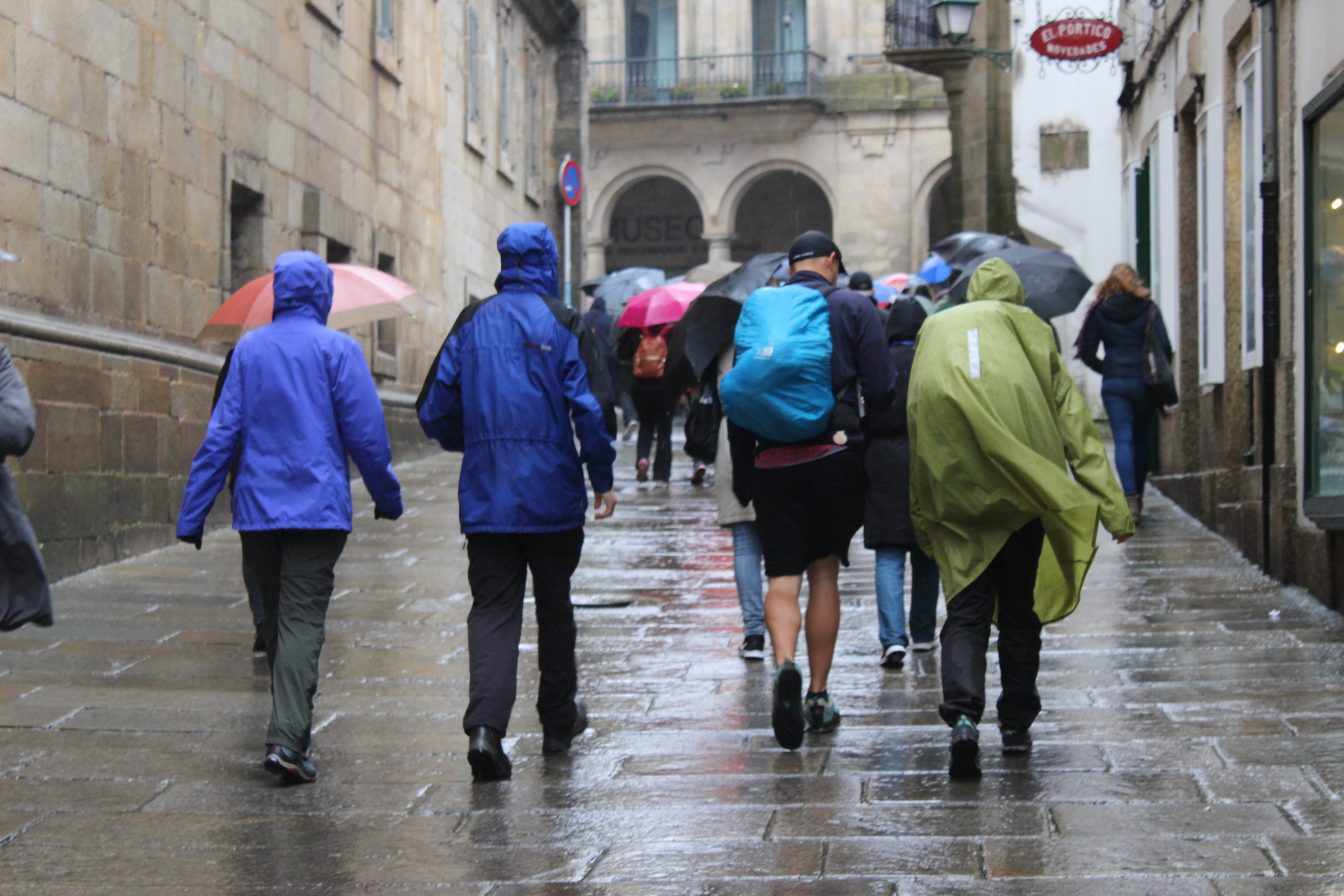 2020 comienza lleno de peregrinos: más de 600 peregrinos al día a comienzos del mes de enero!