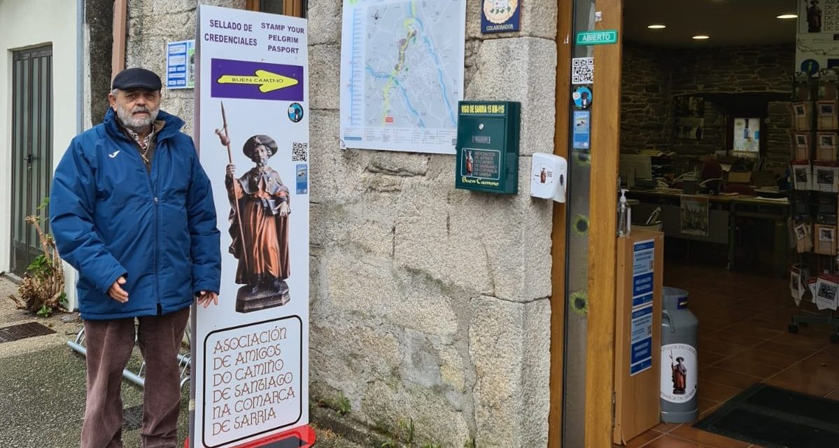 Holy Year 2021: Jorge López Rodríguez, president of the Association of Friends of the Camino de Santiago of Sarria