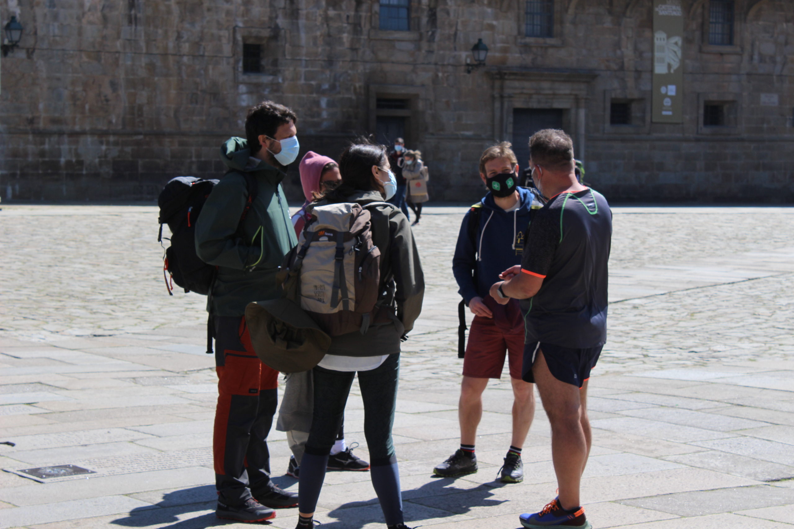 194 pilgrims arrived in Santiago in March: Most were Spanish, but also from many European countries, Asia and America!