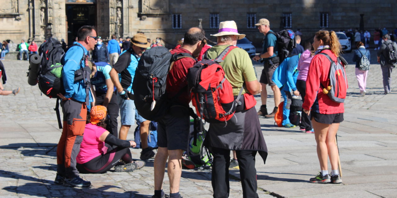 The Camino is once again multicultural: 31,465 pilgrims in October, 48% foreigners!