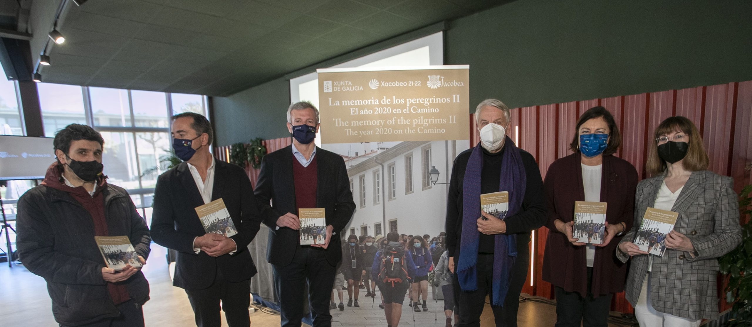 The Fundación Jacobea presented its project “The memory of he pilgrims II”